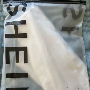 Shein White Corset Top